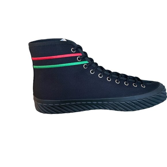 GUCCI SEPANG CLOTH MEN'S HIGH TOP SNEAKER, SIZE GUCCI 7+ - Picture 7 of 15